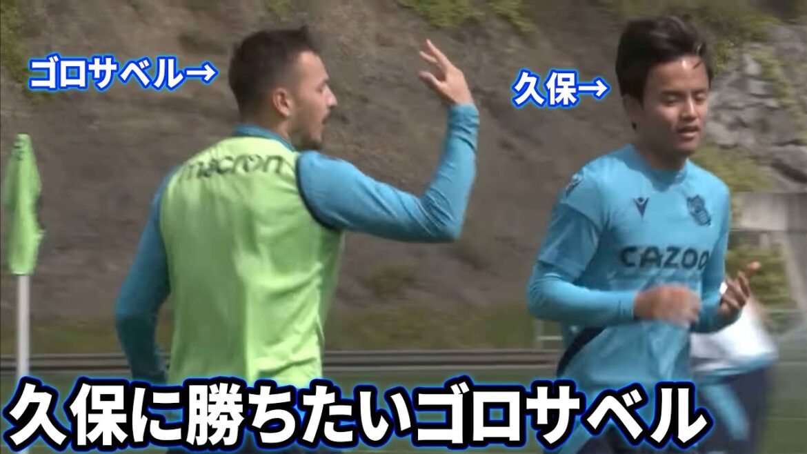 Gorosabell wants to win rock-paper-scissors against Takefusa Kubo