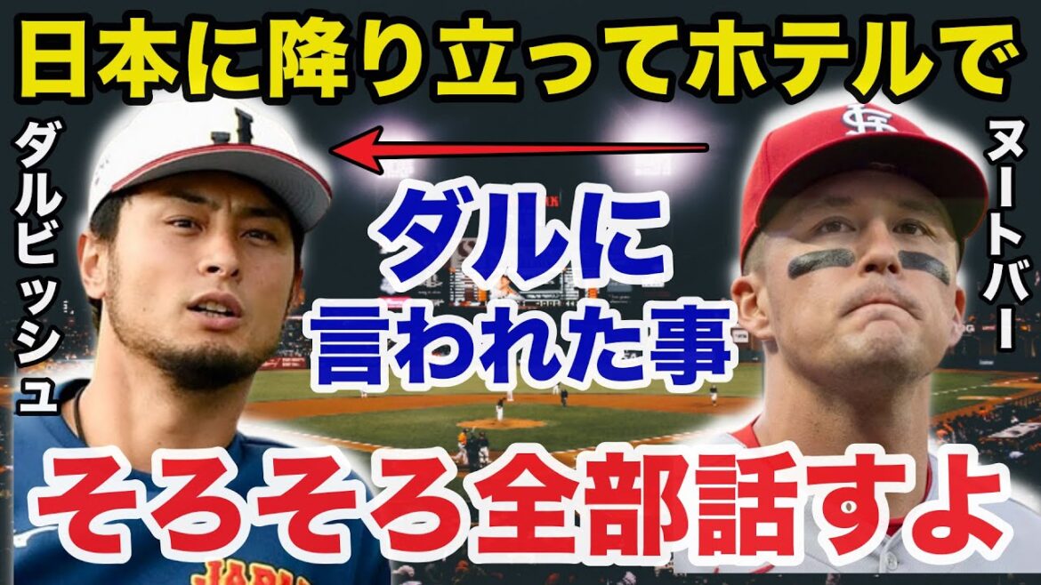 [Samurai Japan]I can't hide my surprise at Darvish's true appearance revealed by Nootvar[Professional Baseball]