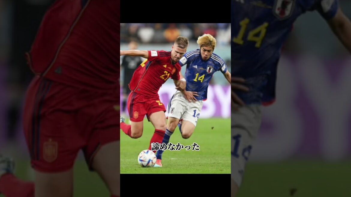 Director Moriyasu hugging Mitoma