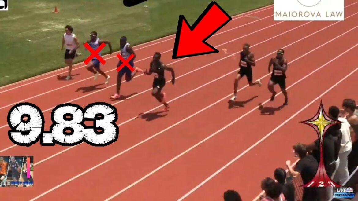 18 Year Old Easily Destroys Another Olympic Medalist.....| Star Athletics Sprint Series 2023!!
