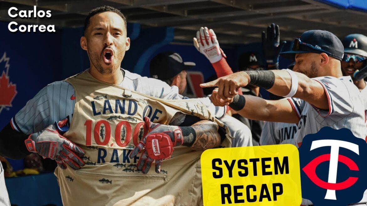 Carlos Correa Grand Slam Leads 9-Run Effort | Twins System Recap 6/10