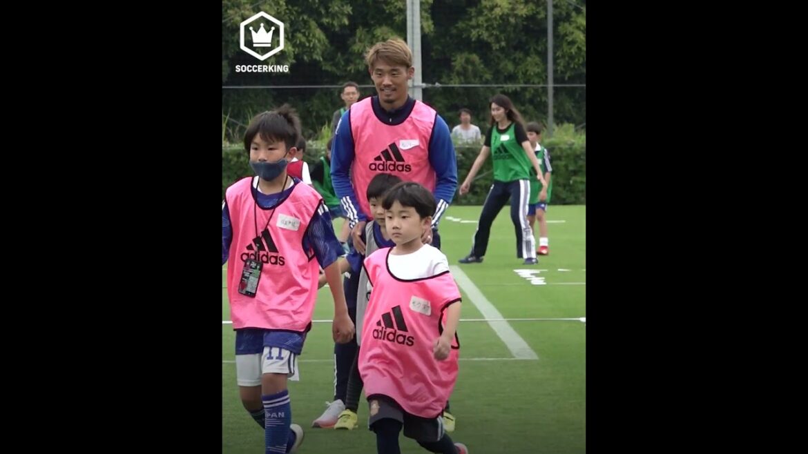 A boy who thoroughly follows Director Moriyasu's instructions!  ⚠