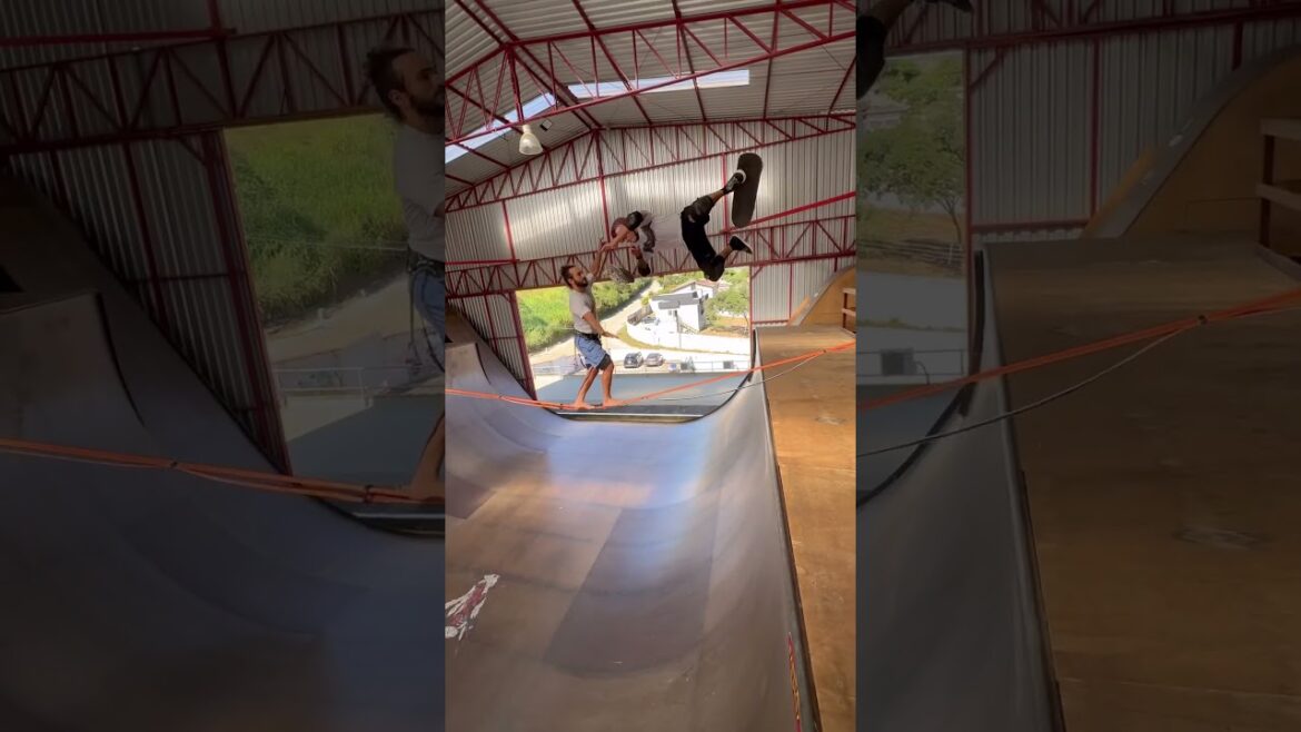 Prepare to have your minds blown as skateboarding reaches new heights and pushes the limits. 🤯 Prepare to have your minds blown as skateboarding reaches new heights and pushes the limits. 🤯