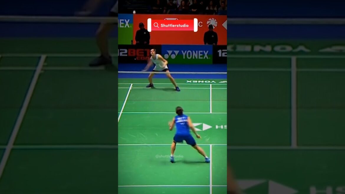 Queen Vs Olympic champion 🏸🔥