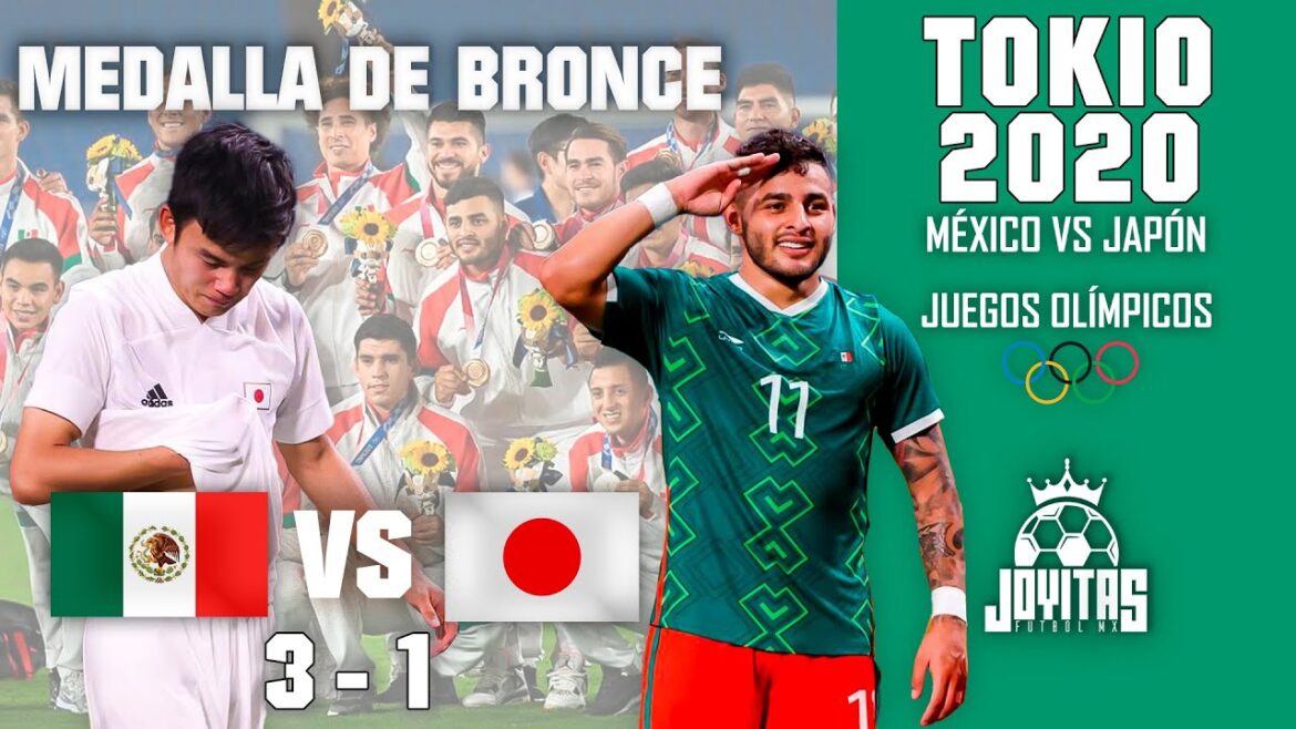 The rematch: MEXICO vs JAPAN |  Bronze Medal in Tokyo 2020 |  TV Azteca narration