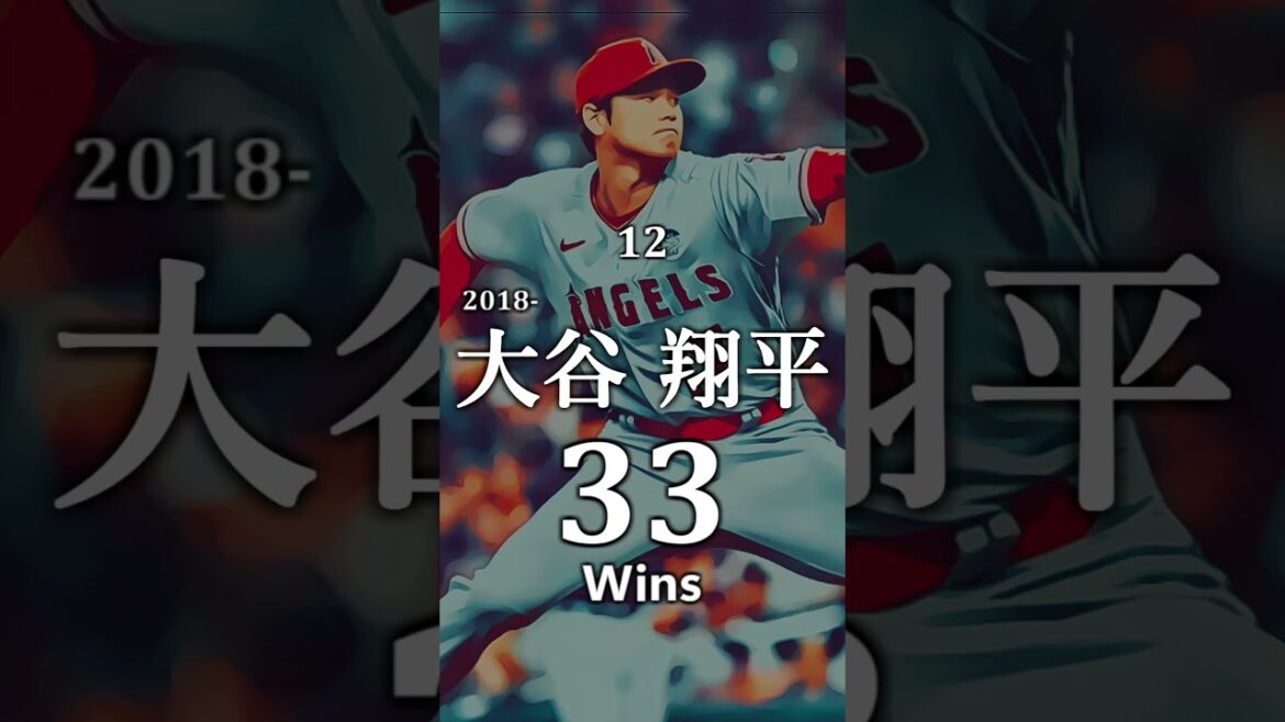 [YuDarvishMLB100winsintotal!】Top20MajorLeagueBaseballwinsbyJapanesepitchersofalltime#Shorts