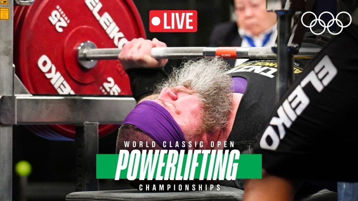 🔴 LIVE Powerlifting World Classic Open Championships | Men's 83kg & Women's 69kg Group A