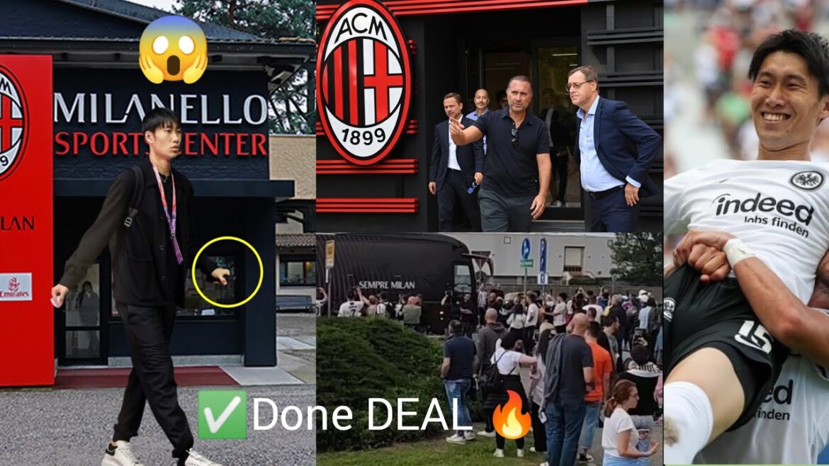 ✅Done DEAL!! Daichi Kamada welcome to AC Milan, AC Milan complete AGREE to sign Kamada,medicals next