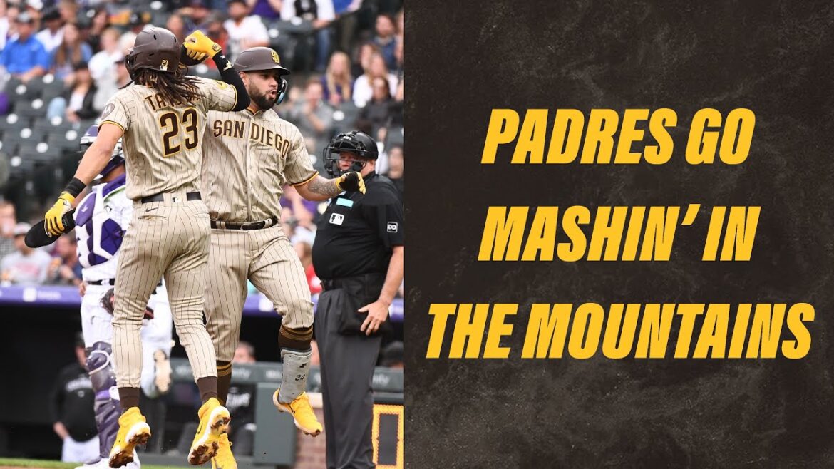 Padres Go Mashin' In The Mountains | Padres vs. Rockies Highlights (6/9/23)