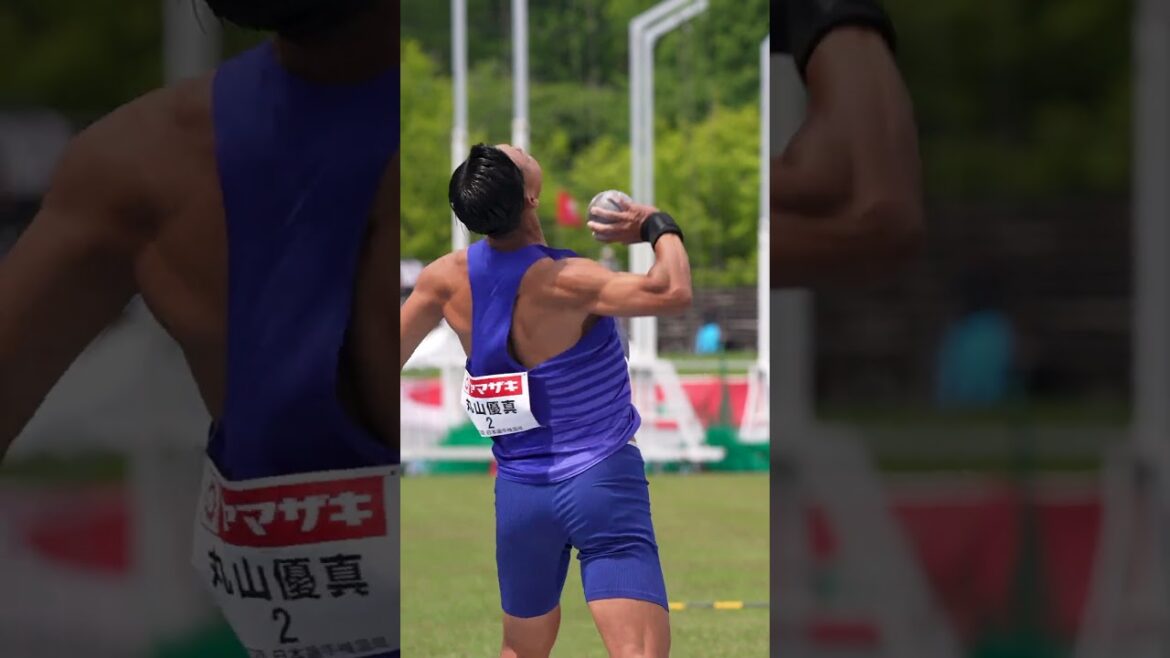 [Athletics / Japan Championship Mixed Sports]Maruyama wins the men's decathlon, 6th place in Japan's history, for the first time!