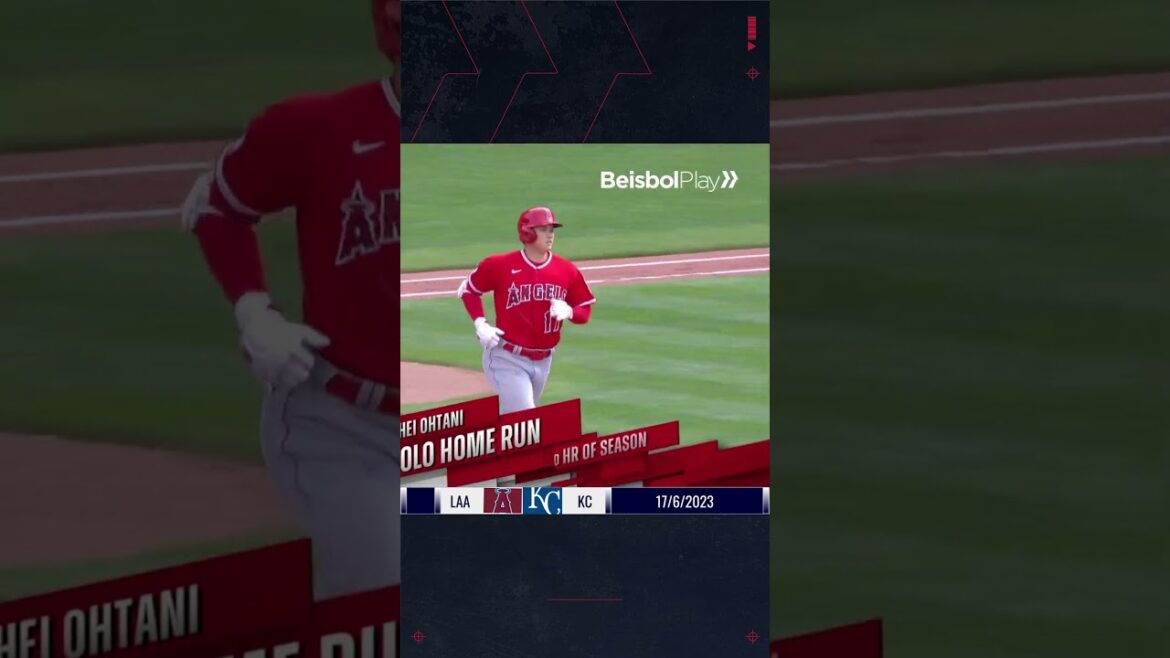 Shohei Ohtani hits it home run 🤯🤯 Video: MLB #mlb #angels #royals #grandesligas #beisbol