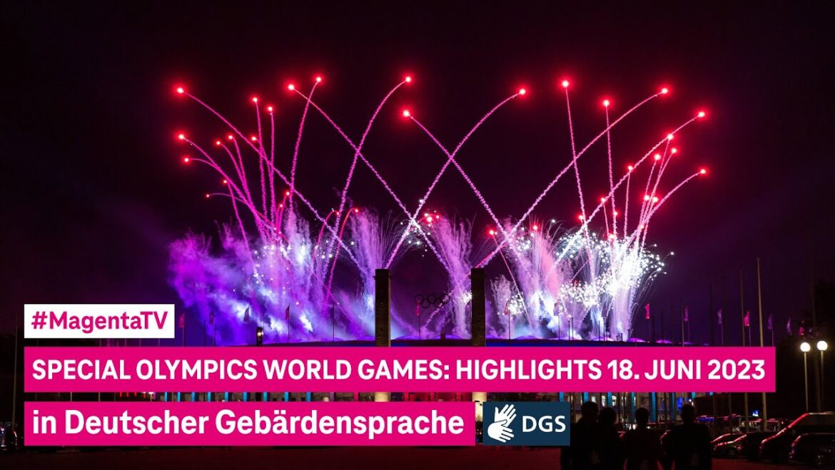 Highlights June 18 in Sign Language |  Special Olympics World Games |  #Berlin2023