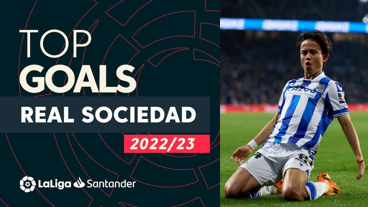 TOP GOALS Real Sociedad LaLiga Santander 2022/2023 TOP GOALS Real Sociedad LaLiga Santander 2022/2023