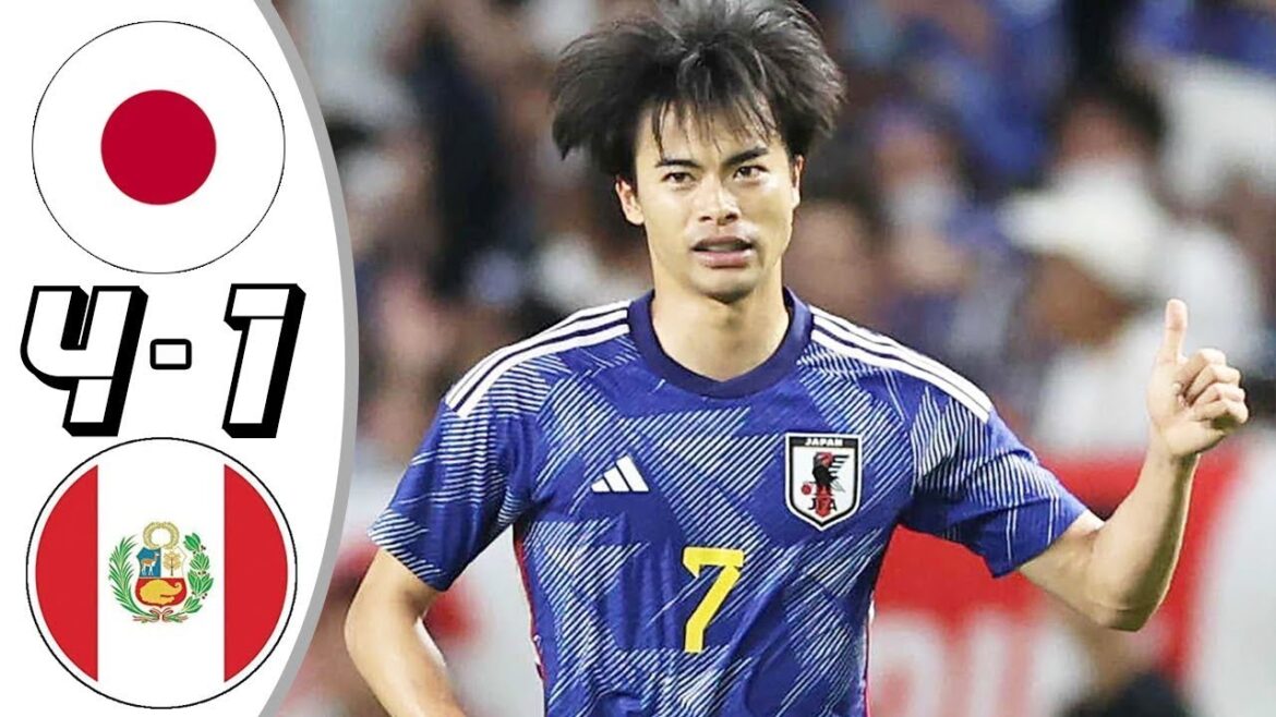 Japan vs Peru 4-1 - All Goals & Highlights - 2023