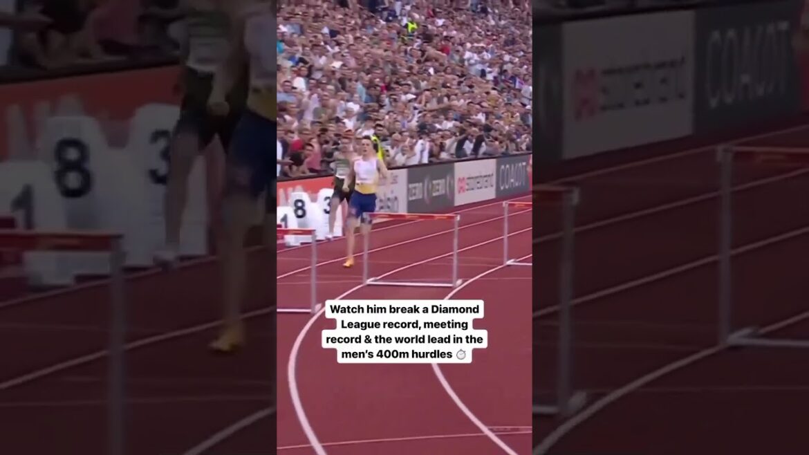 Warholm FLIES through men’s 400m in Oslo πββοΈπ¨ Warholm FLIES through men's 400m in Oslo πββοΈπ¨