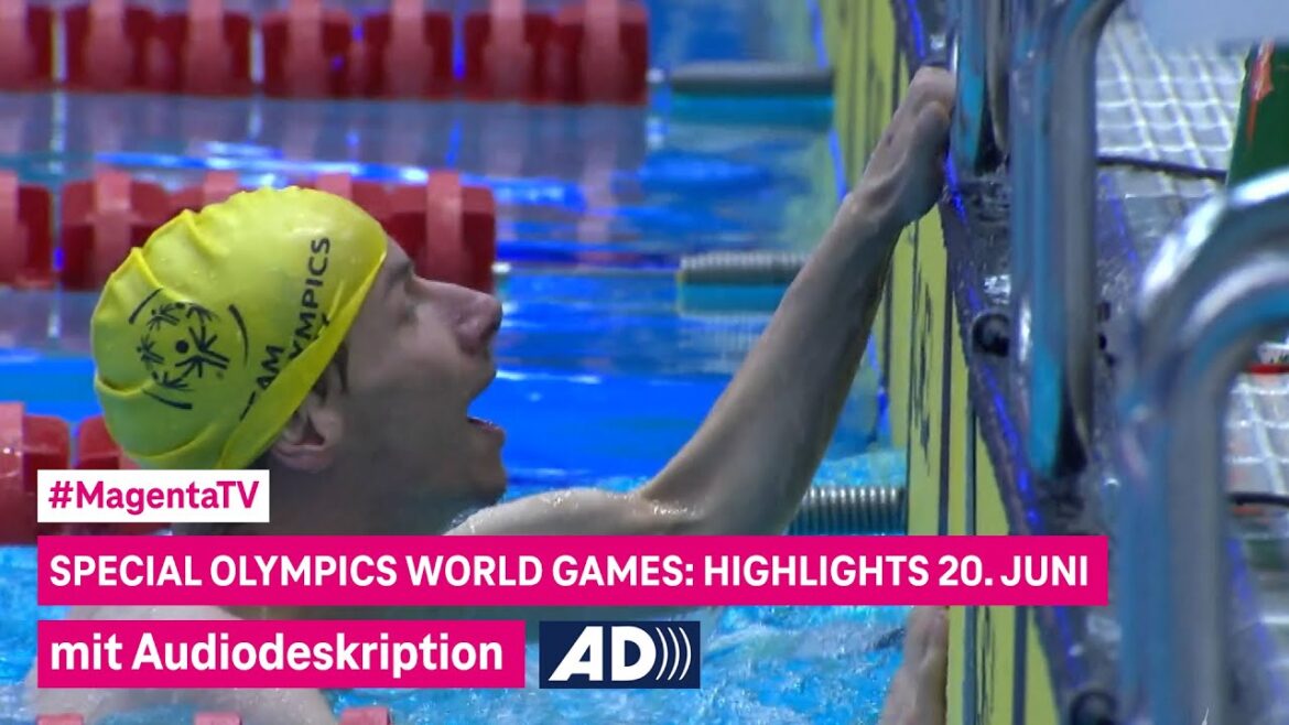 Highlights June 21 with audio description | Special Olympics World Games #Berlin2023 | MagentaTV Highlights June 21 with audio description | Special Olympics World Games #Berlin2023 | MagentaTV