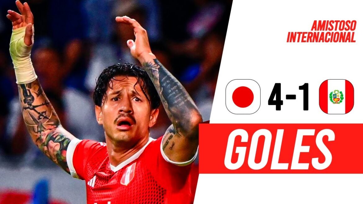 Japan 4 - 1 Peru |  International Friendly Goals 2023