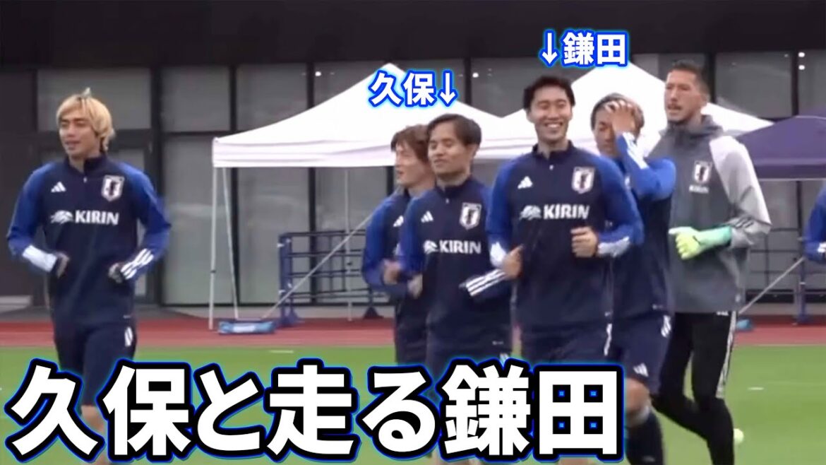 Daichi Kamata uploading with Takefusa Kubo