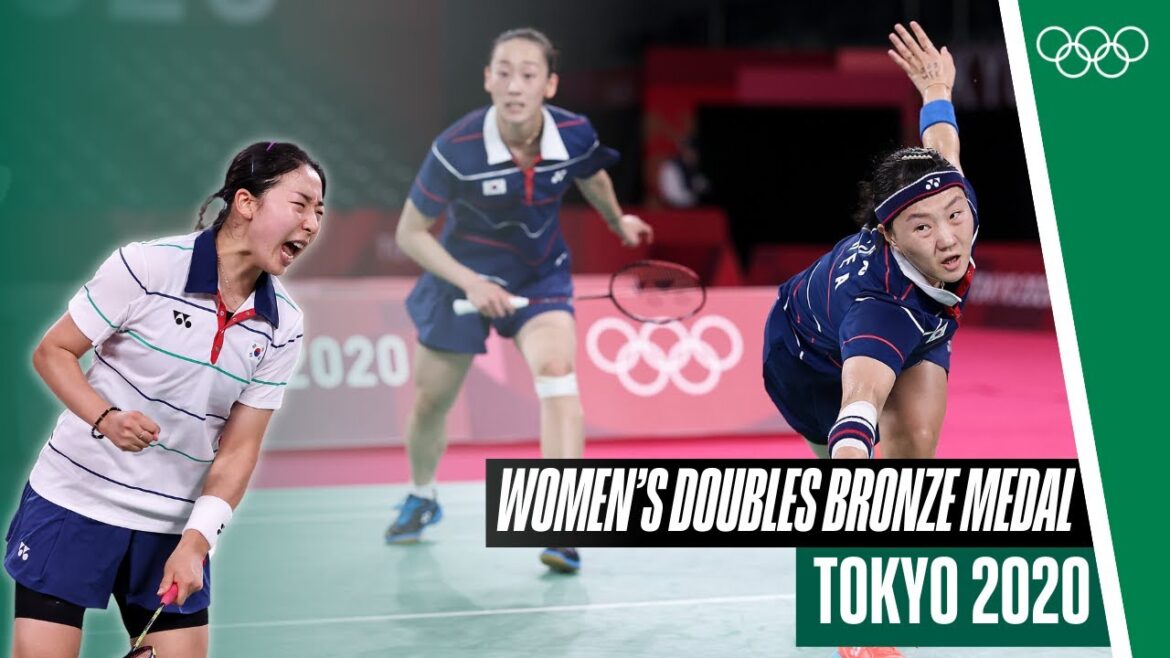 ๐ฐ๐ท ๐ ๐ฐ๐ท Full Womenโs Doubles Badminton Bronze Medal Match ๐ธ | Tokyo 2020 ๐ฐ๐ท ๐ ๐ฐ๐ท Full Womenโs Doubles Badminton Bronze Medal Match ๐ธ | Tokyo 2020