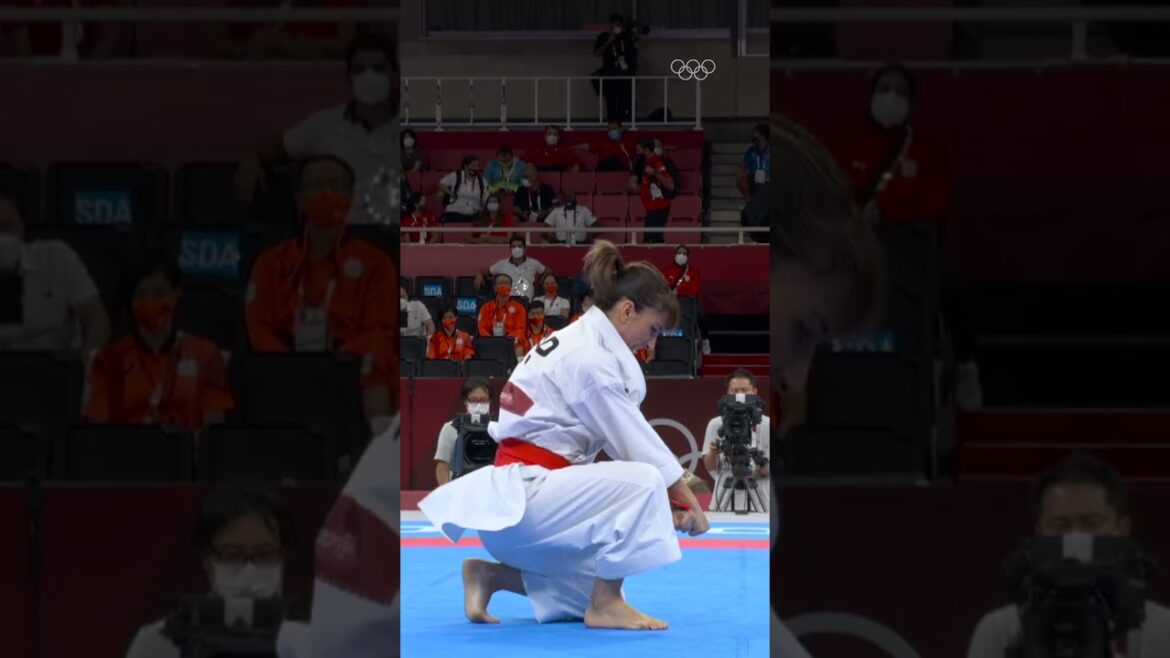 Perfection in motion. π Sandra Sanchez’s at Tokyo 2020 Perfection in motion. π Sandra Sanchez's at Tokyo 2020