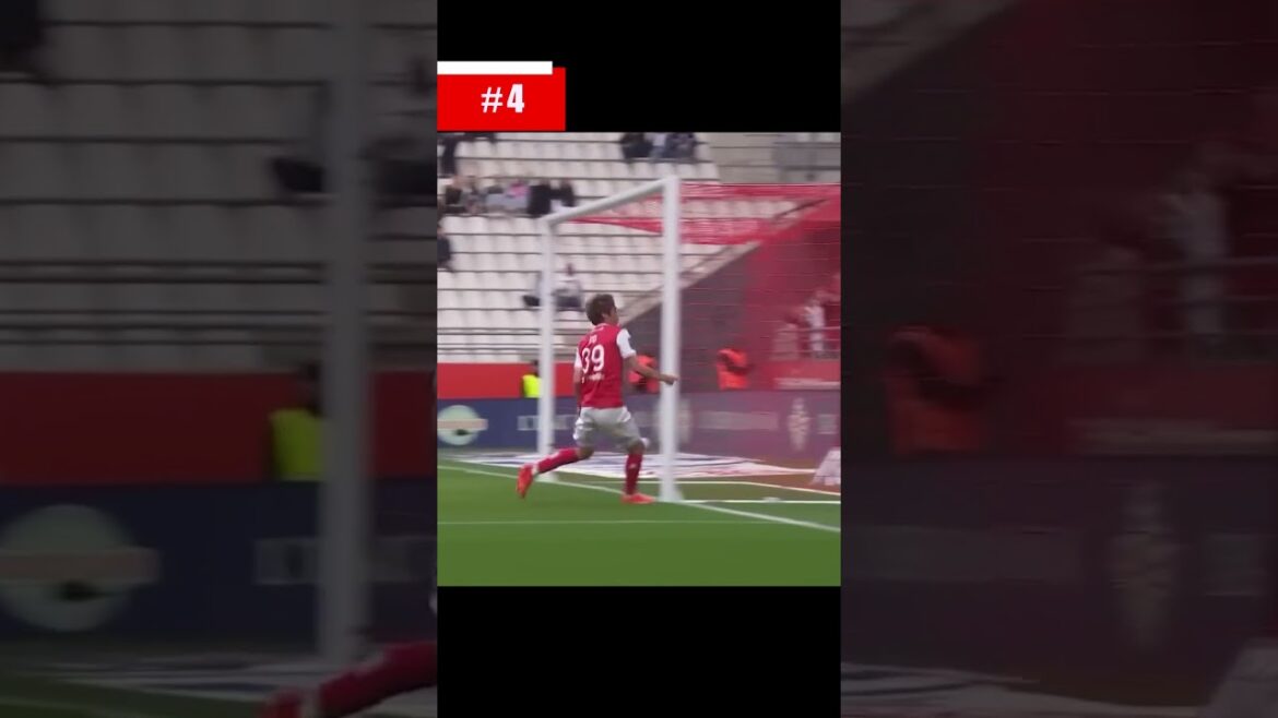 Junya Ito All GOALS/2022-23 Stade de Reims #shorts