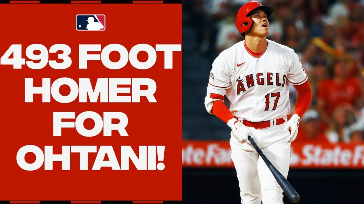 493 FEET!!! Shohei Ohtani is UNREAL!! He absolutely DEMOLISHES his 30th homer of the year!
