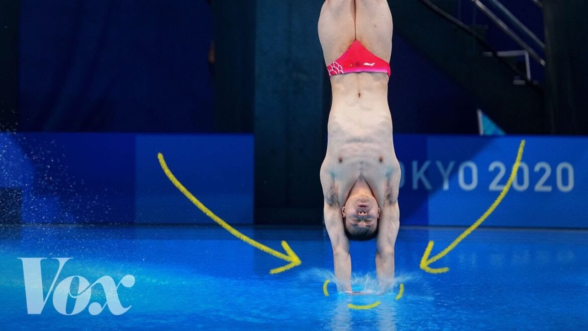 How Olympic divers make the perfect tiny splash How Olympic divers make the perfect tiny splash