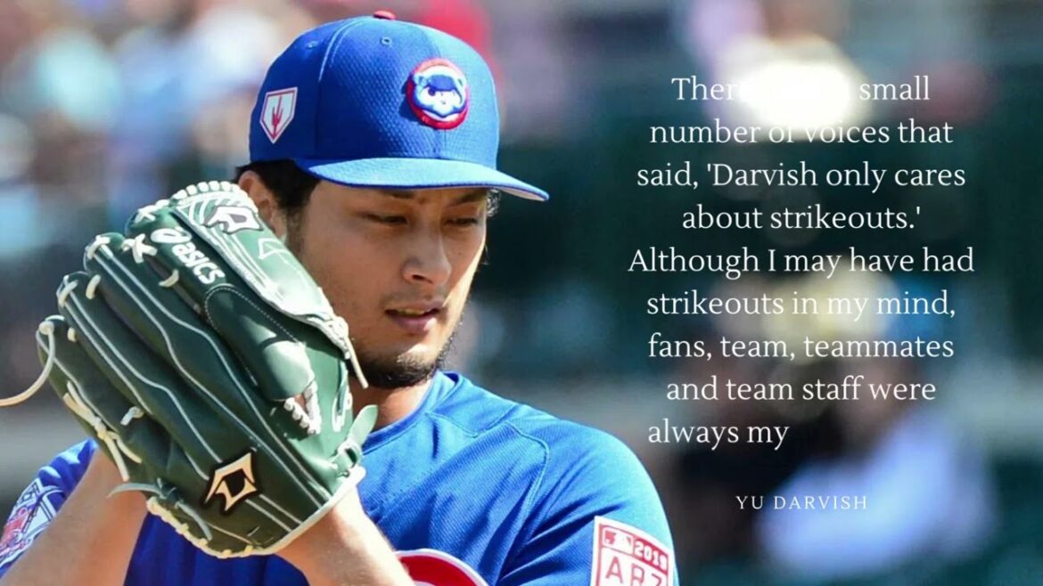 Quotes power from Yu Darvish (Japanese professional baseball pitcher)