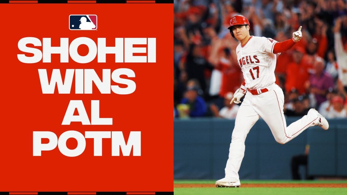 Shohei Ohtani continues to DOMINATE! Wins AL Player of the Month for June!
