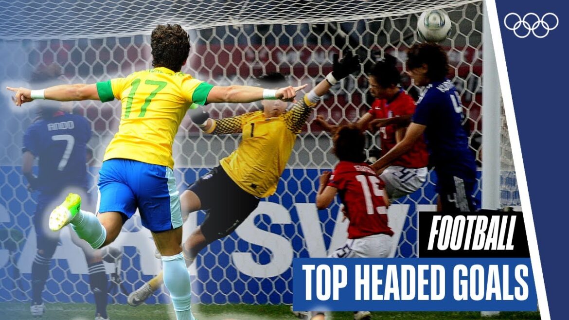 What a header! 🤯 Top headed goals scored at Olympic Games! ⚽️