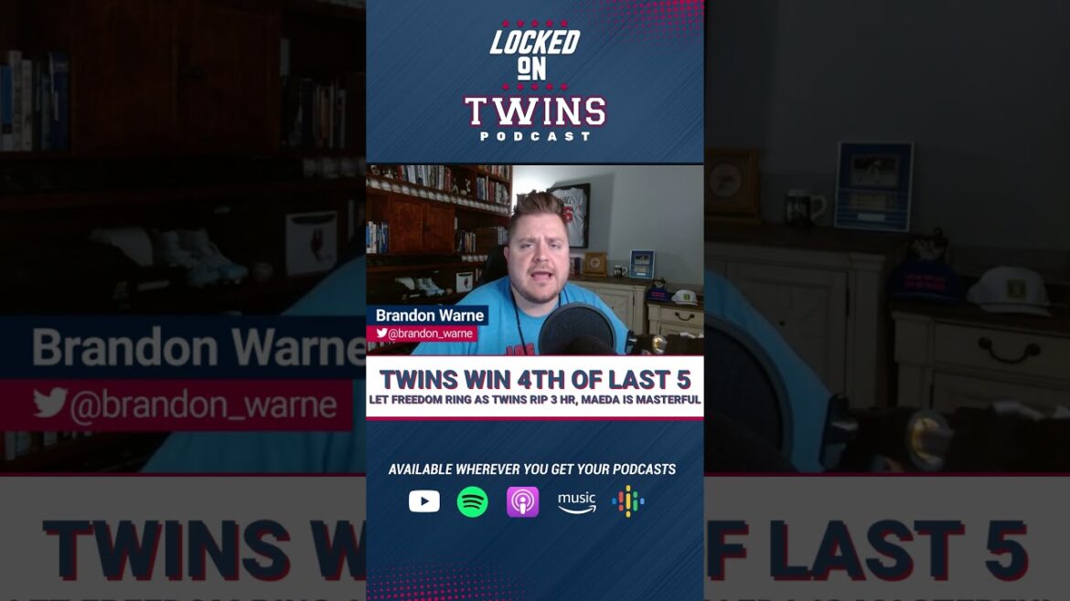 Twins Celebrate 4th with Masterful Maeda and 3 HR off Greinke in 9-3 Win