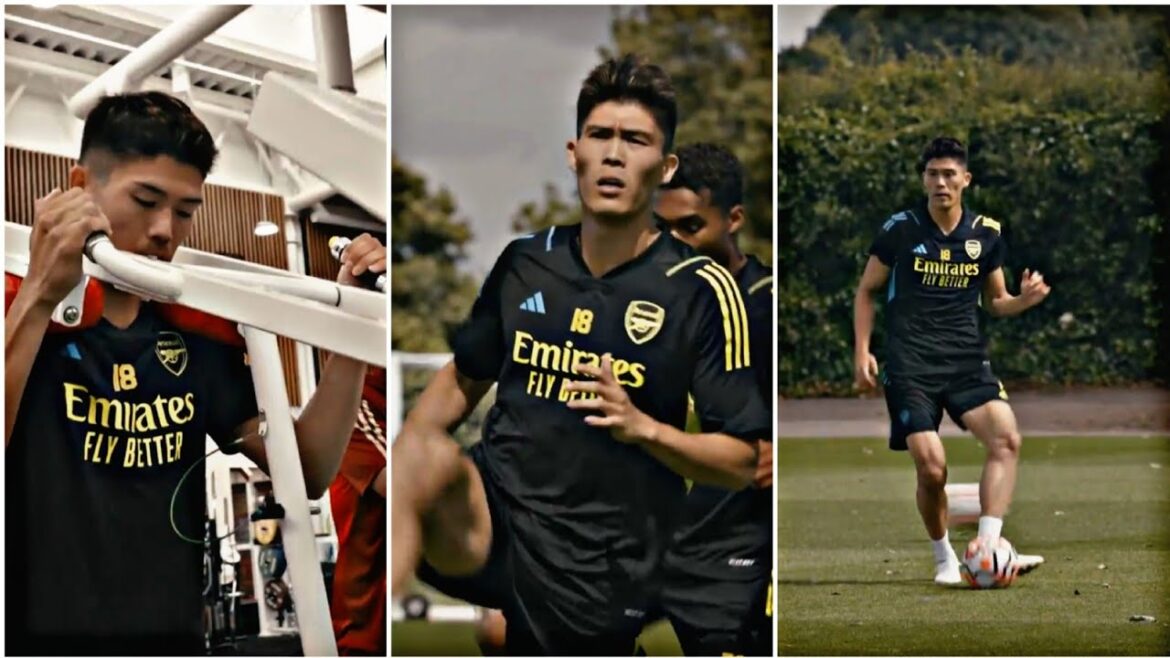 Takehiro Tomiyasu Back And Stronger  Ready For The New Season 🔥