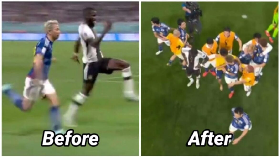 Antonio Rudiger get the karma for his 'arrogance' during Germany's loss to Japan