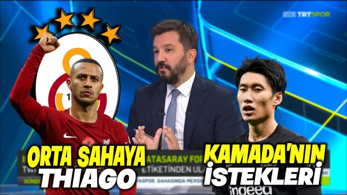 Midfielder, Virtuoso!!  Thiago Bomb!!  Daichi Kamada's Request!!  l GALATASARAY