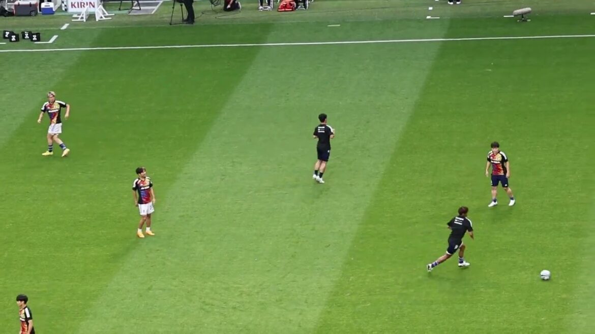 Takefusa Kubo No Look Pass Practice Takefusa Kubo