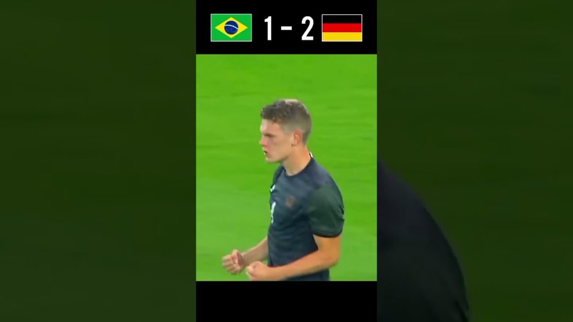Brazil vs Germany 2016 Rio Olympic Final Highlights #youtube #shorts #football