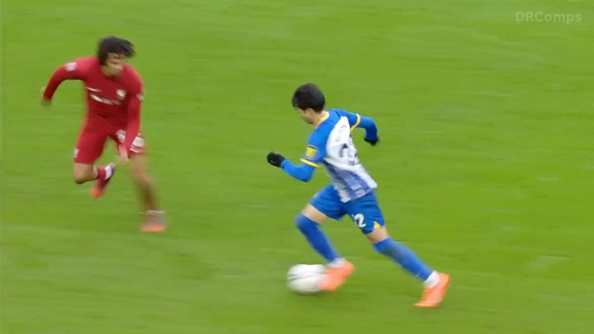 Arnold cannot stop Mitoma / Mitoma Destroyed Liverpool (29/01/2023) 1080i