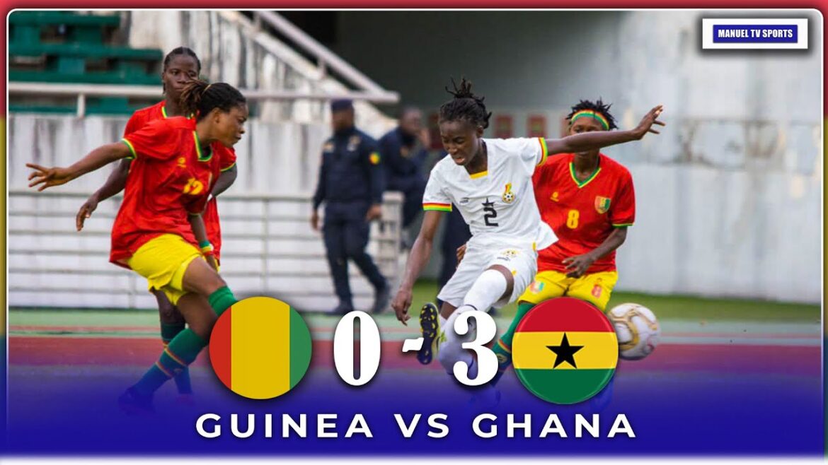 GUINEA🇬🇳 VS 🇬🇭GHANA (0-3)-2024 OLYMPIC GAMES QUALIFIERS-INAKI WILLIAMS EXCLUDED FROM ATHLETIC B