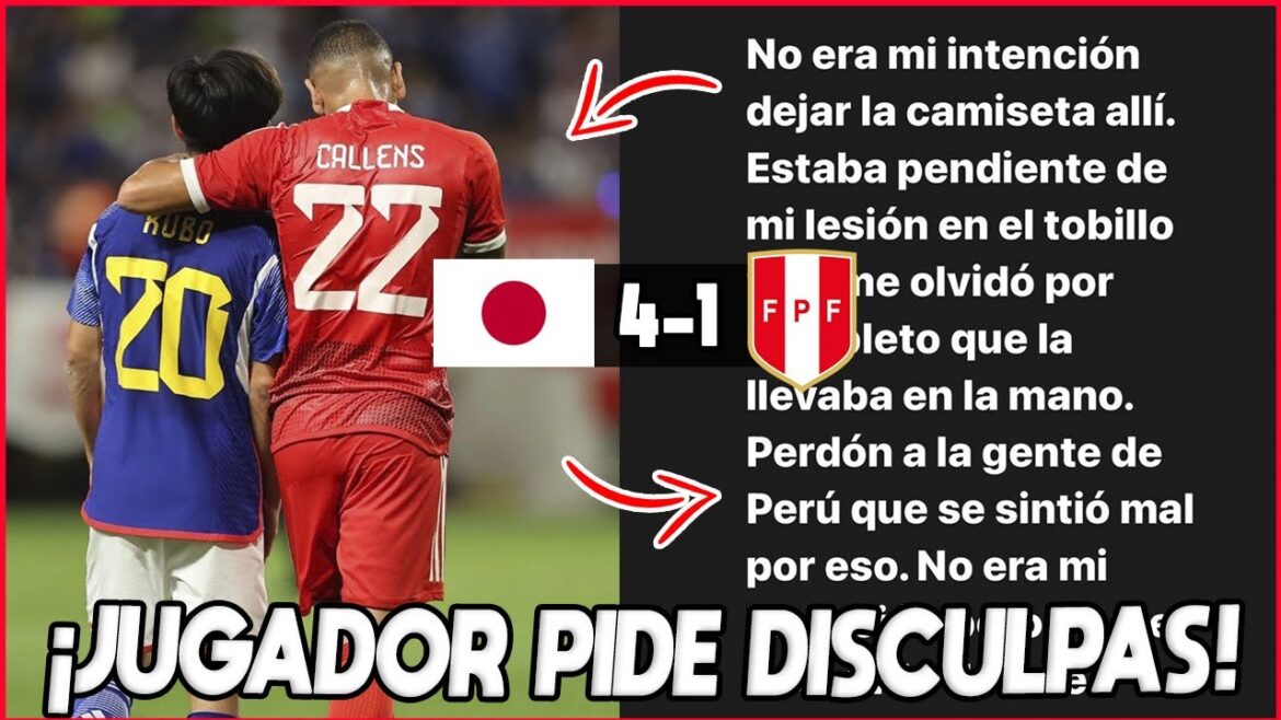 [VIDEO] JAPANESE PLAYER KUBO APOLOGIZES for INSTAGRAM!  |  PERUVIAN PRESS STONES HIM!