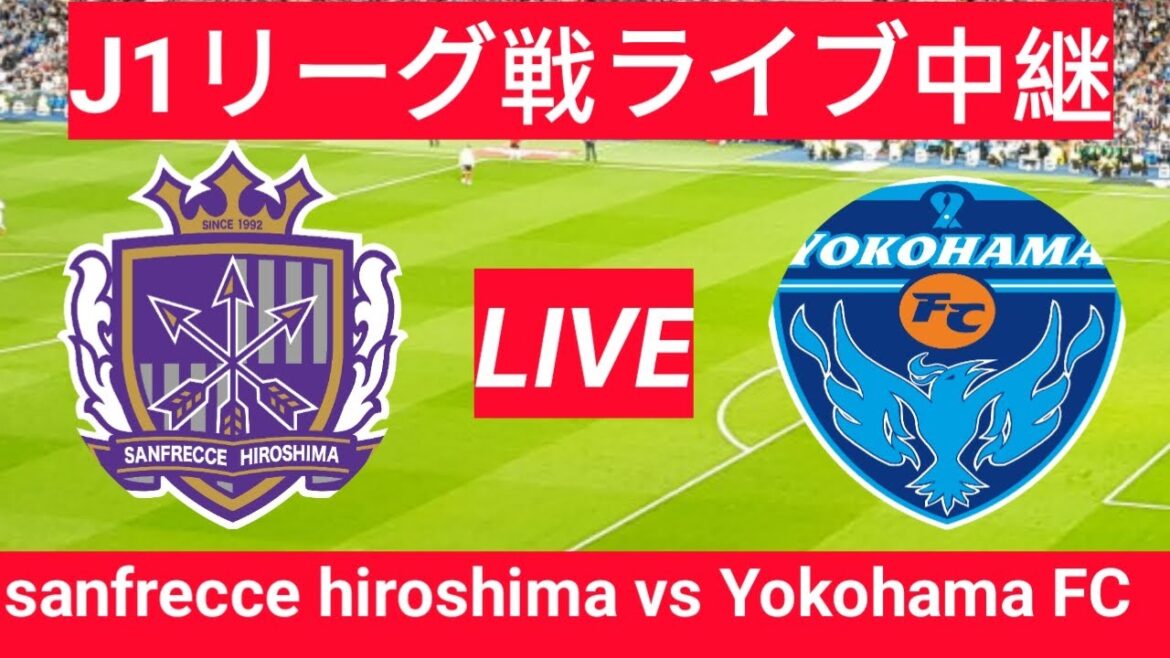 Yokohama FC vs. Sanfrecce Hiroshima Soccer Match Live | Japan J1 League Match Yokohama FC vs. Sanfrecce Hiroshima Soccer Match Live | Japan J1 League Match