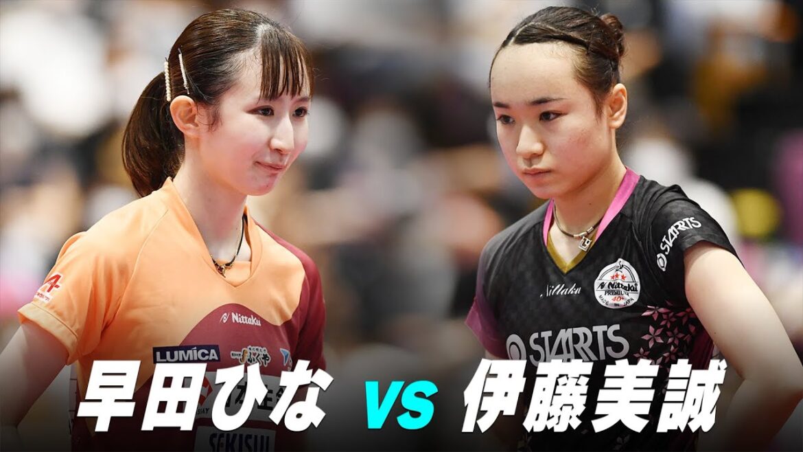 [2nd]Women's semi-finals Mima Ito vs Hina Hayata｜Playback of the Japan representative selection for the Paris Olympics｜Hayata Hina vs Ito Mima