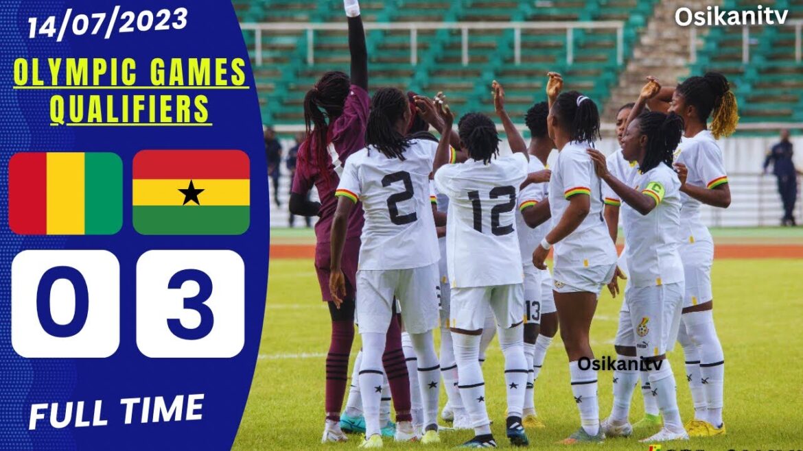 GHANA 3-0 GUINEA || FULL TIME – ALL GOALS & HIGHLIGHTS || OLYMPICS GAMES QUALIFIERS GHANA 3-0 GUINEA || FULL TIME - ALL GOALS & HIGHLIGHTS || OLYMPICS GAMES QUALIFIERS