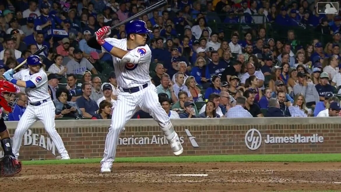 Seiya Suzuki SMOKES a Solo Home Run! | 8th HR of 2023 | Chicago Cubs | 7/18/2023