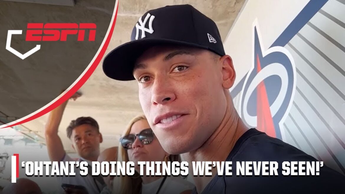 Aaron Judge praises 'generational talent' Shohei Ohtani | MLB on ESPN