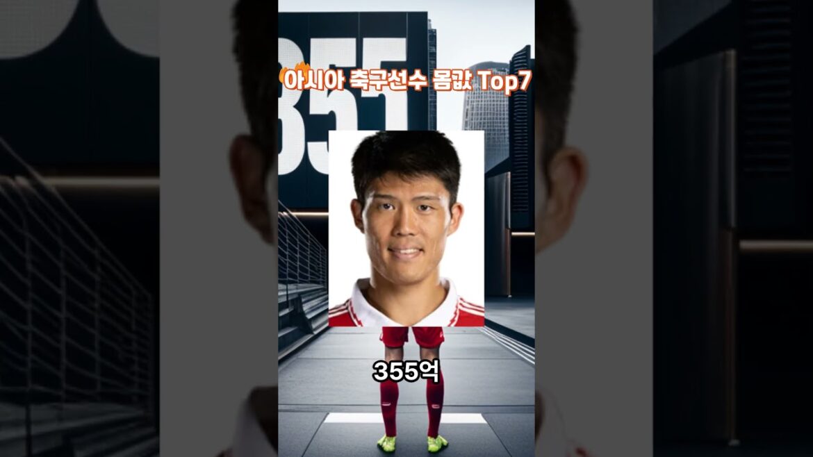 Top 7 Asian Football Players' Ransom ☆