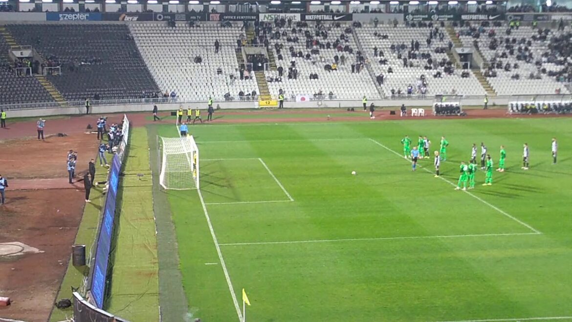 Partizan Indjija, Takuma Asano goal from penalty Partizan Indjija, Takuma Asano goal from penalty