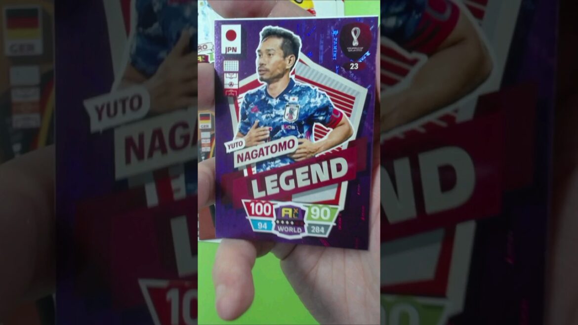 Yuto Nagatomo Legend Card Panini Adrenalyn XL Qatar FIFA World Cup Pack Opening 98 Yuto Nagatomo Legend Card Panini Adrenalyn XL Qatar FIFA World Cup Pack Opening 98