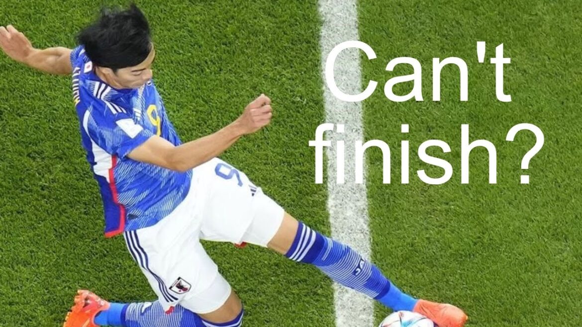 Kaoru Mitoma needs to work on his finishing...