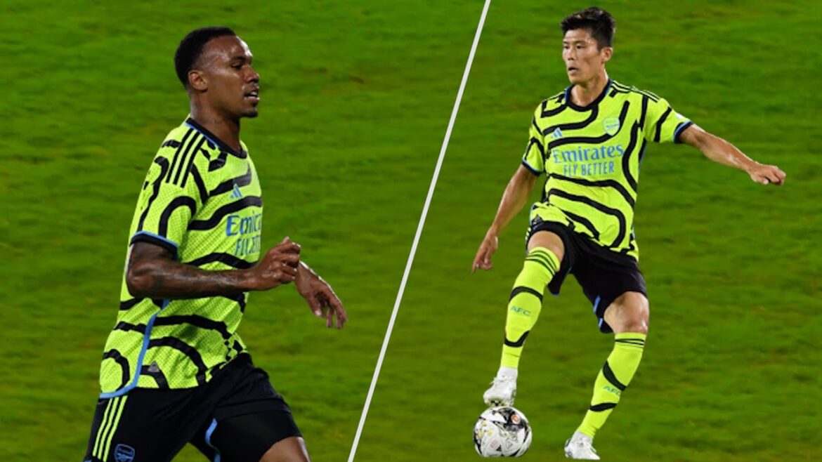 Tomiyasu as Center Back!  Tomiyasu X Gabriel Megalhaes Vs MLS All-Star