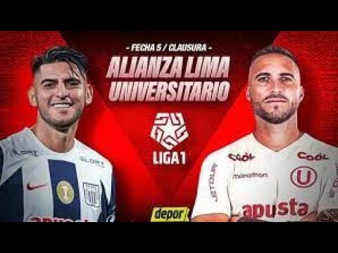 🔴 LIMA ALLIANCE vs. UNIVERSITY LIVE ONLINE for the date 5 of the CLOSURE | PERUVIAN CLASSIC 🔴 LIMA ALLIANCE vs. UNIVERSITY LIVE ONLINE for the date 5 of the CLOSURE | PERUVIAN CLASSIC